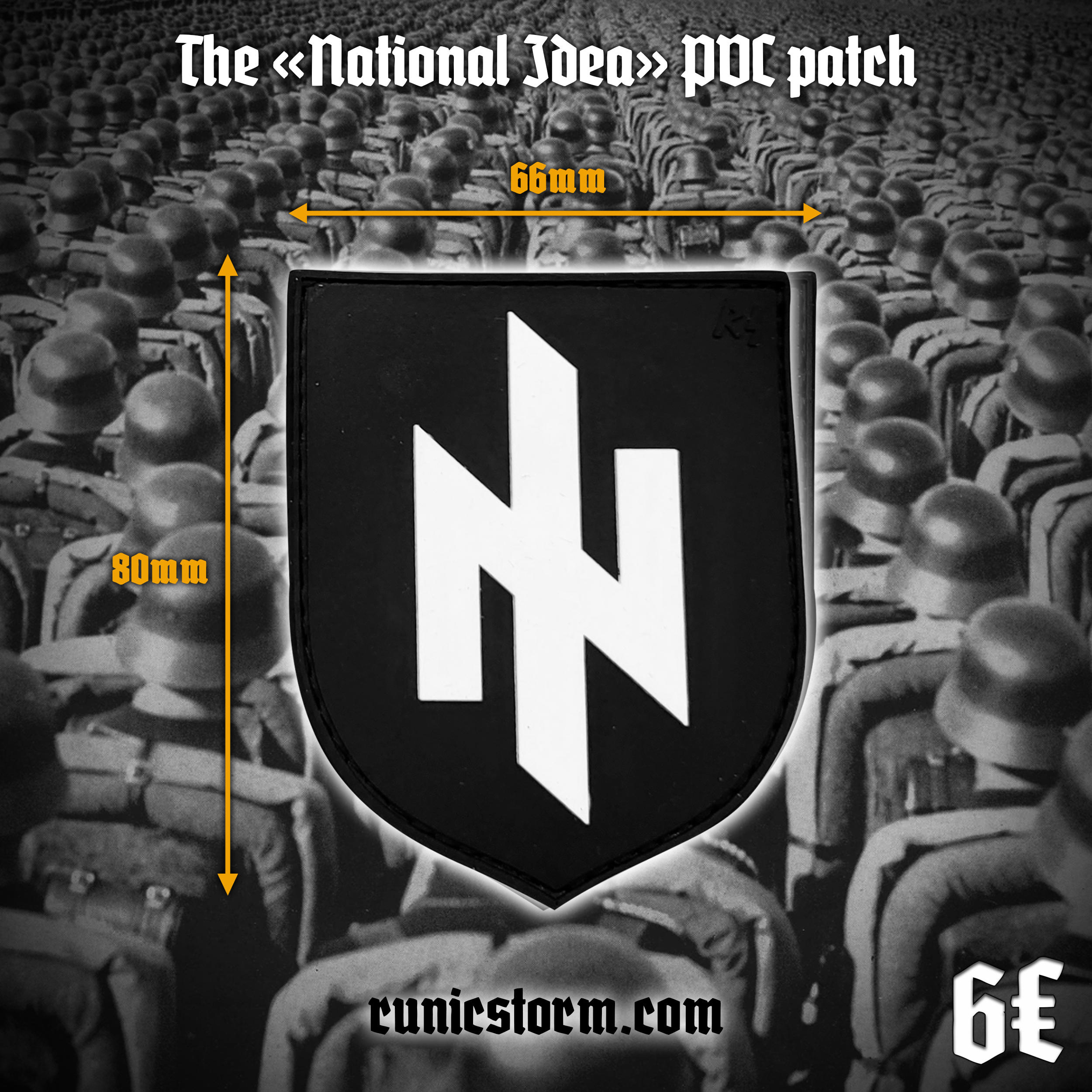 Storm Pvc Patch Patches | The «Runic Shields» PVC patch | Runic Storm