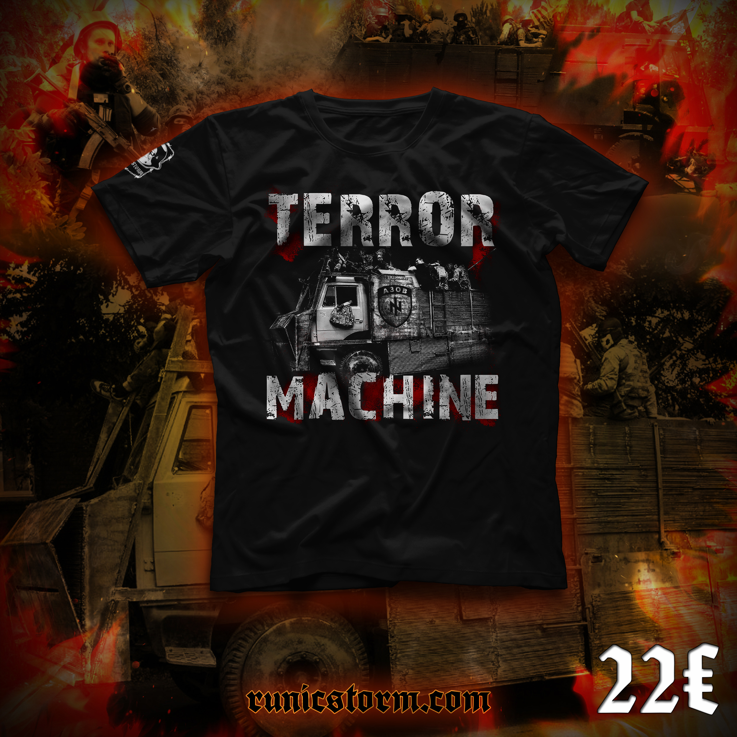 Terror Machine T-shirt | The «Terror Machine» T-shirt | Runic Storm