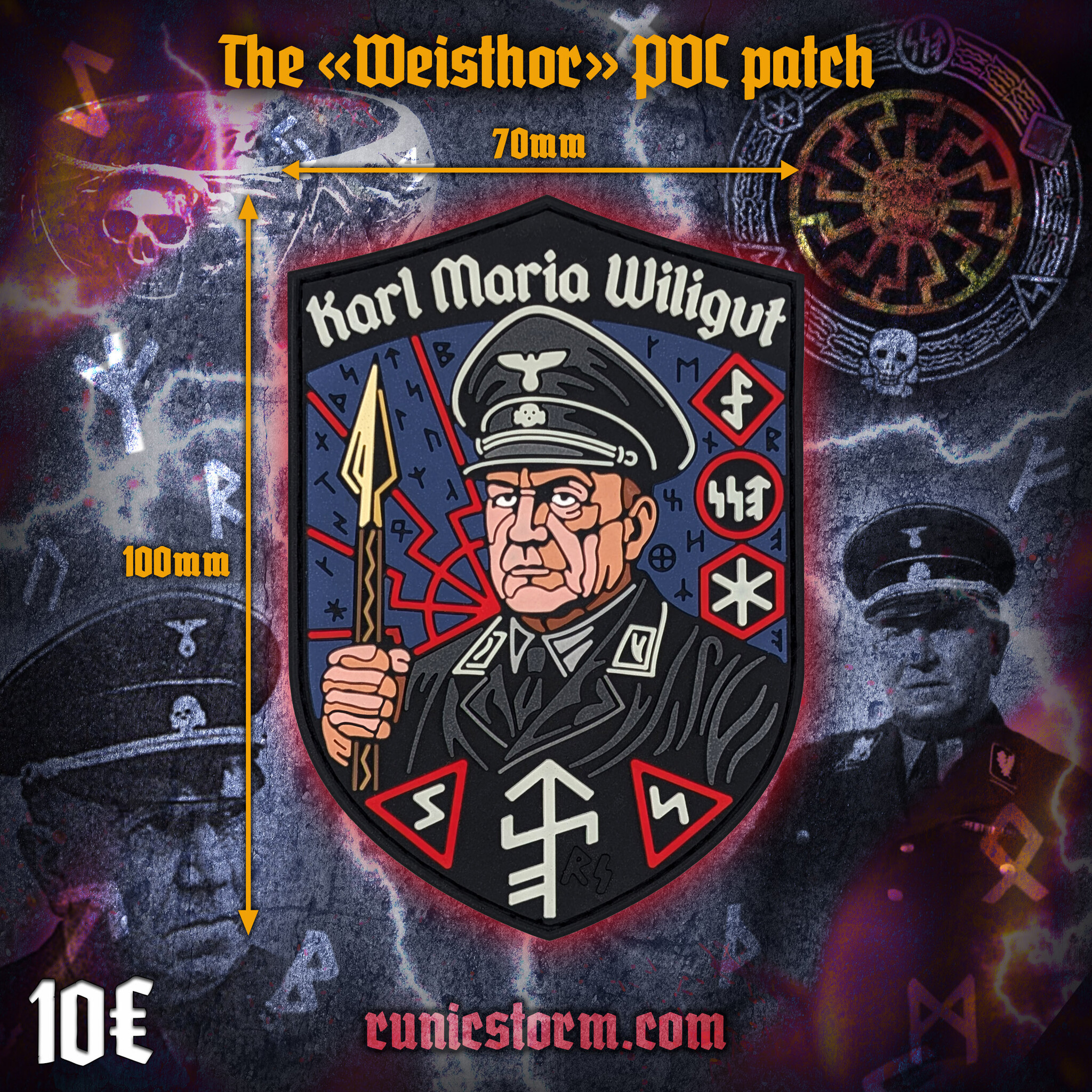 Storm Pvc Patch Patches | The «Weisthor» PVC patch | Runic Storm