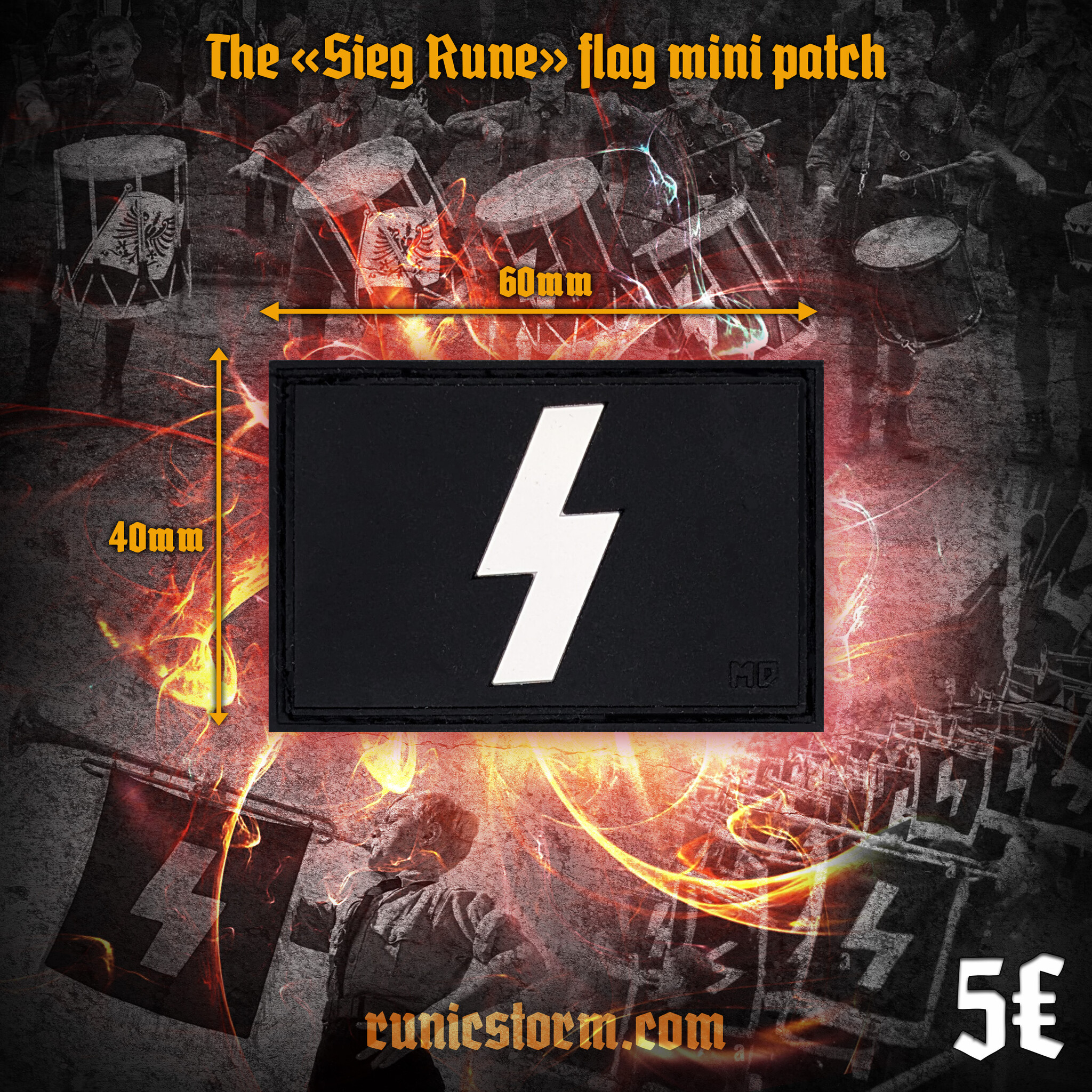 Patches | The PVC flag patches, panel №12 | Runic Storm