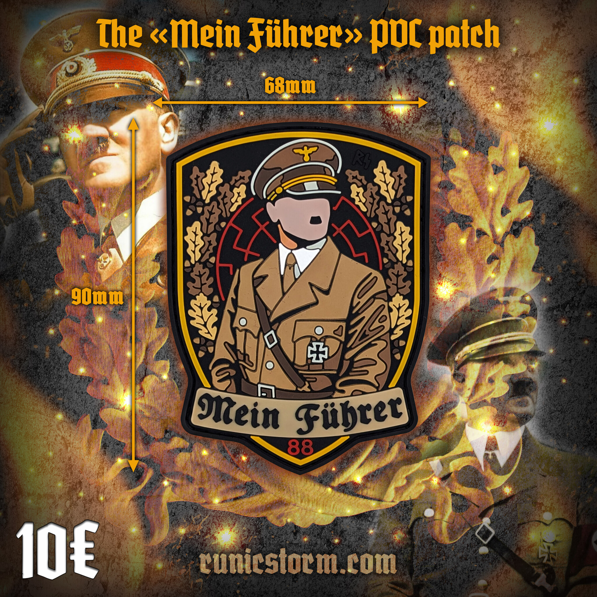Patches | The «Mein Führer» PVC patch | Runic Storm