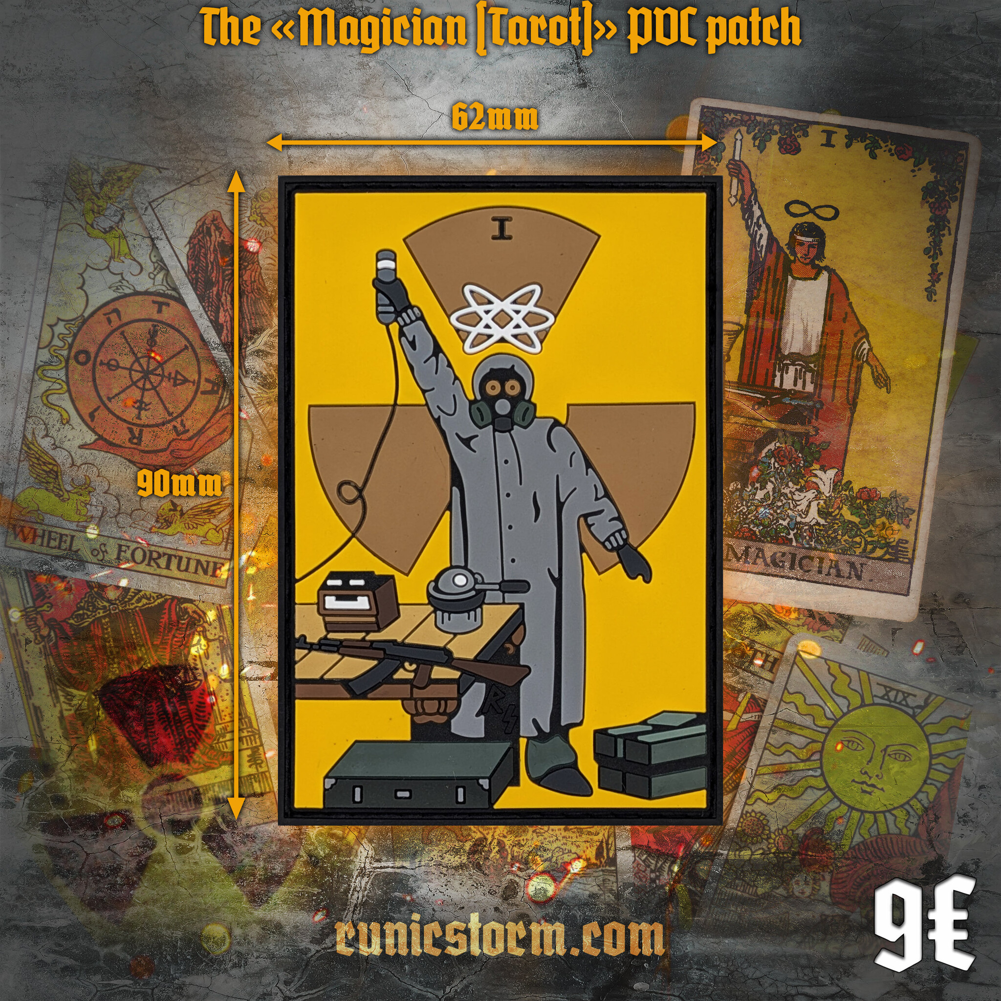Patches | The «Magician (Tarot)» PVC patch | Runic Storm