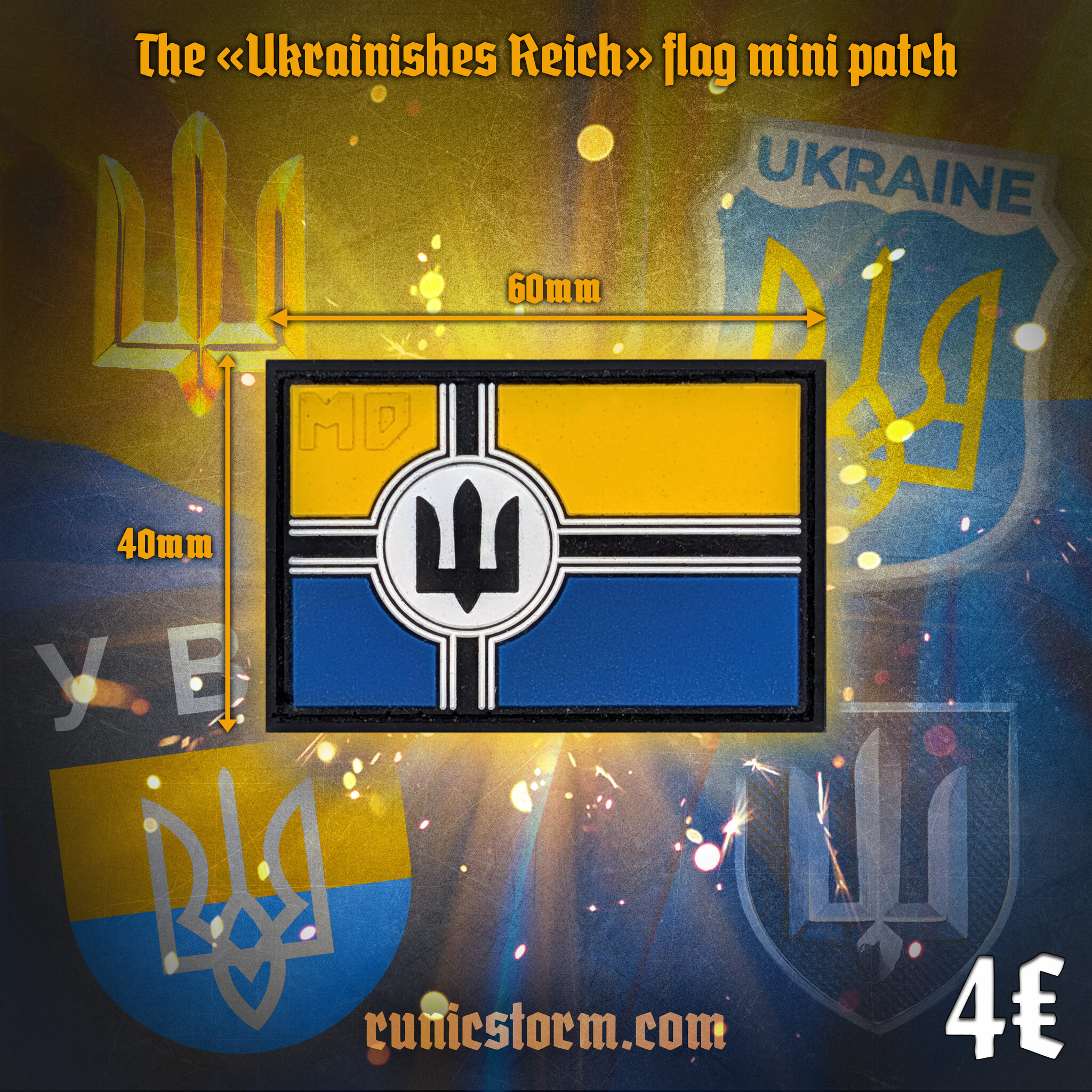 Patches | The PVC flag patches, panel №10 | Runic Storm