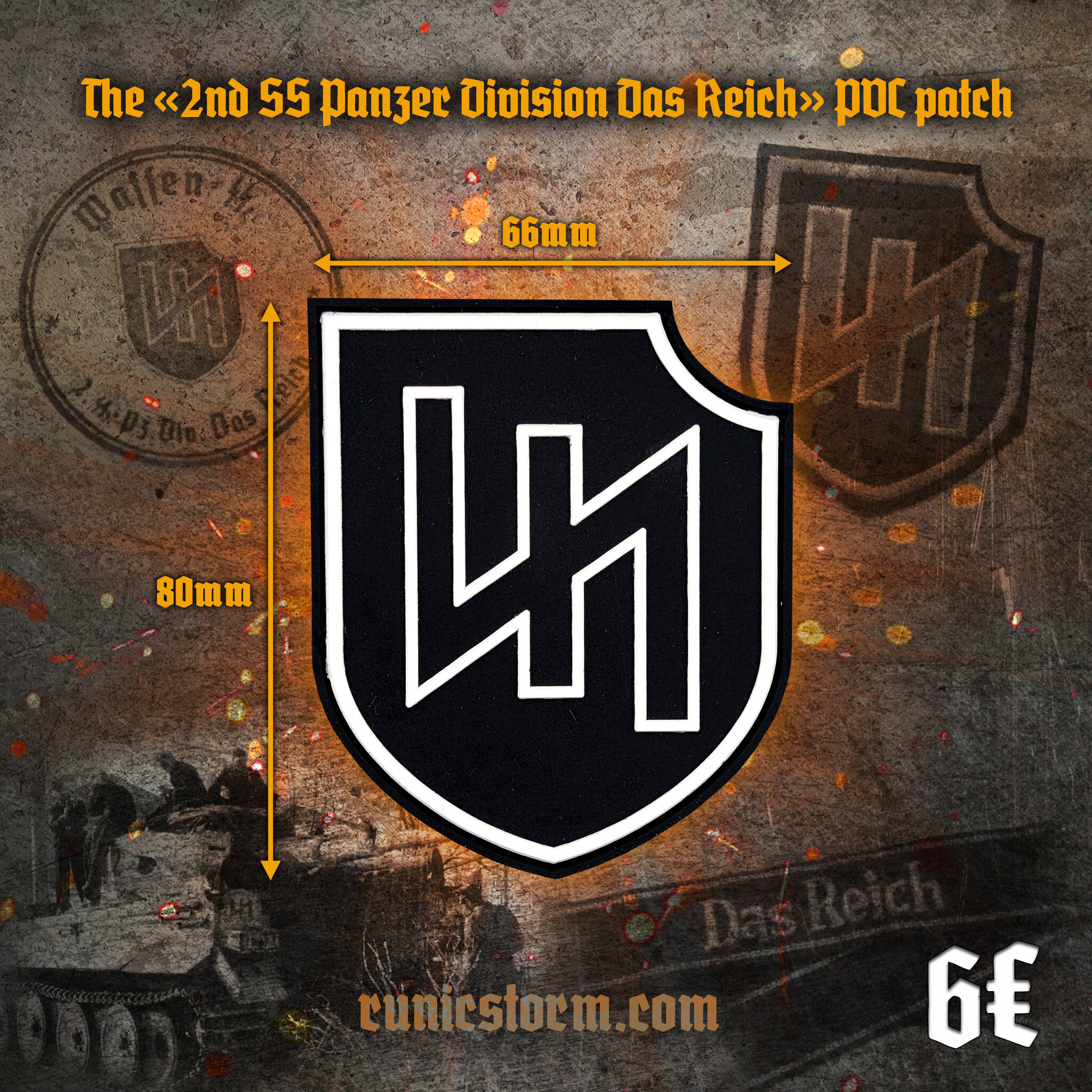 Patches | The «RS Divisions» full collection PVC patches, panel №5 ...