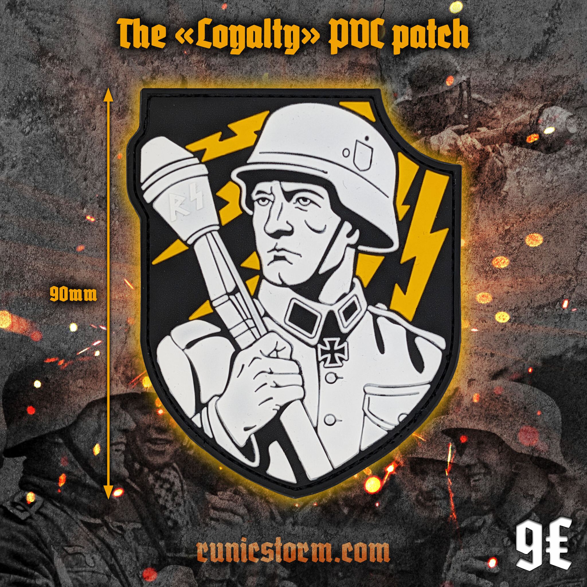 Patches | The «Loyalty» PVC patch | Runic Storm