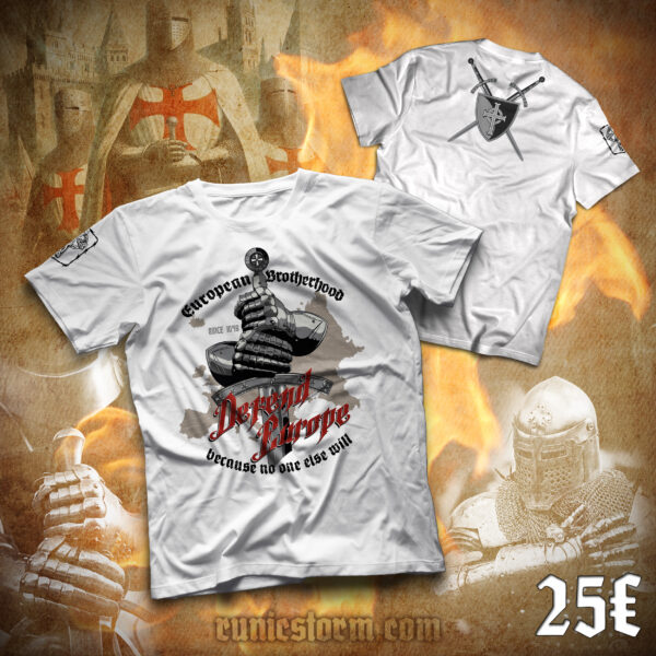 The «European Brotherhood» T-shirt white