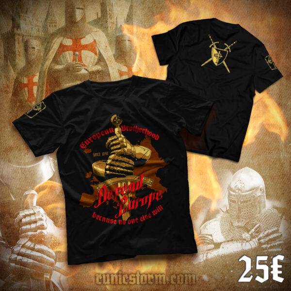 The «European Brotherhood» T-shirt black
