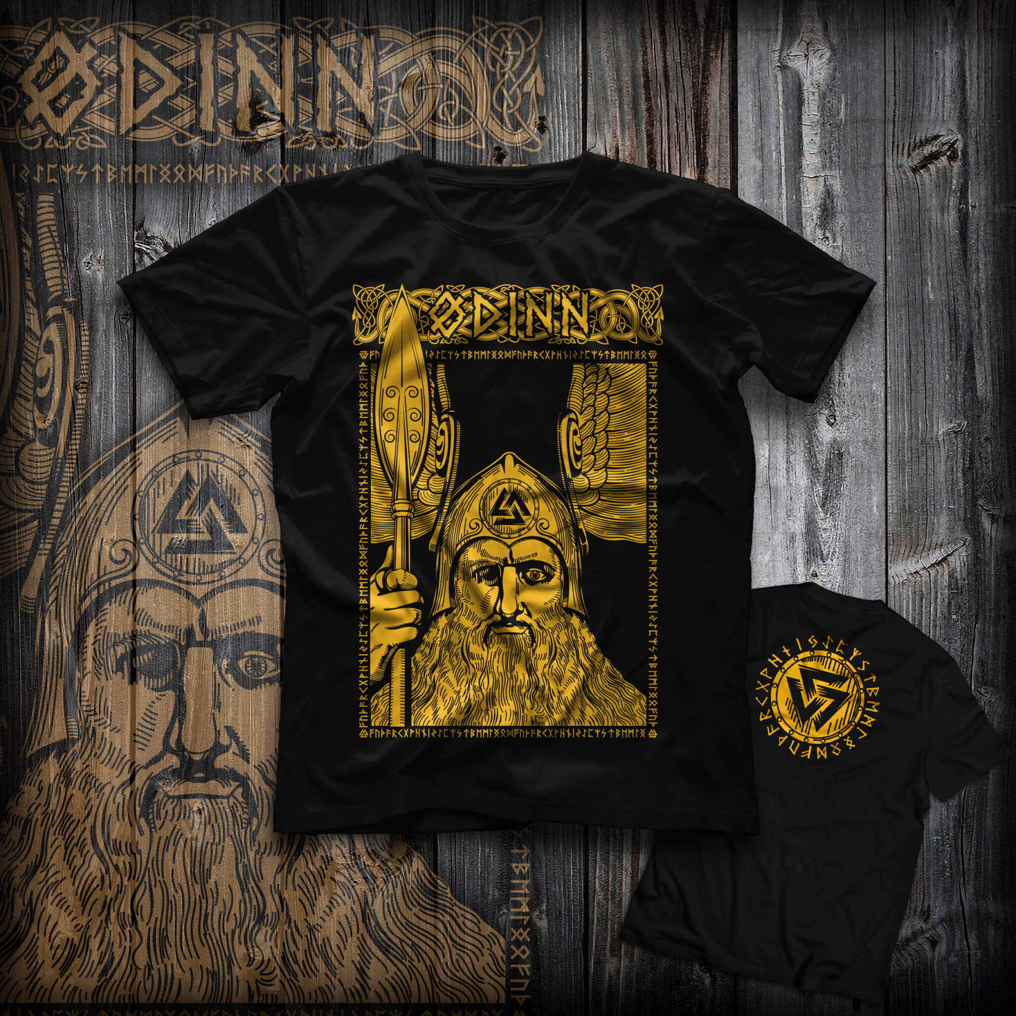 The «Odinn» T-shirt – Runic Storm