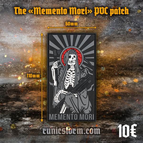 The «Memento Mori» PVC patches - Image 2