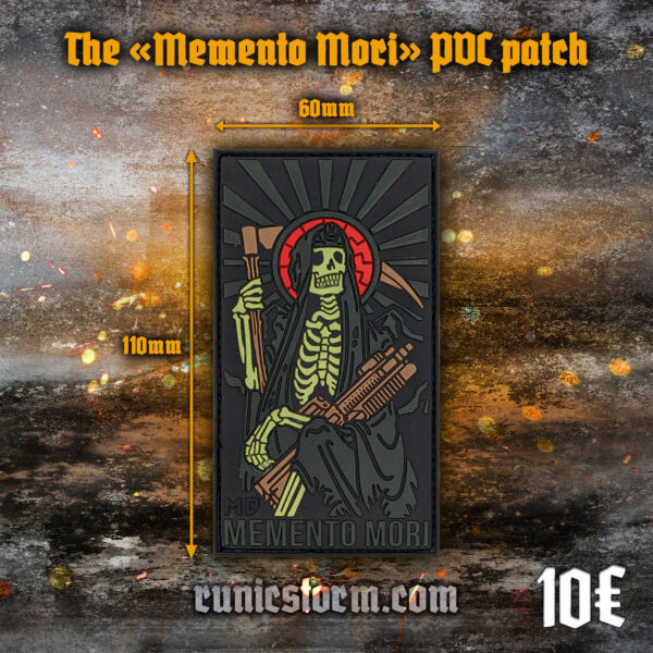 The «Memento Mori» PVC patches - Image 3