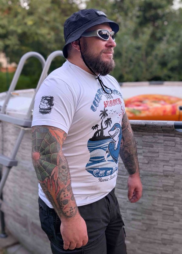 The «White Shark» T-shirt - Image 3