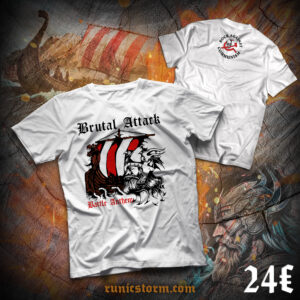 The «Brutal Attack - Battle Anthem» T-shirt