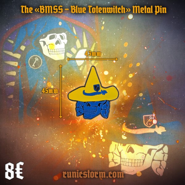 The «BMSS Totenwitch» metal pins - Image 3