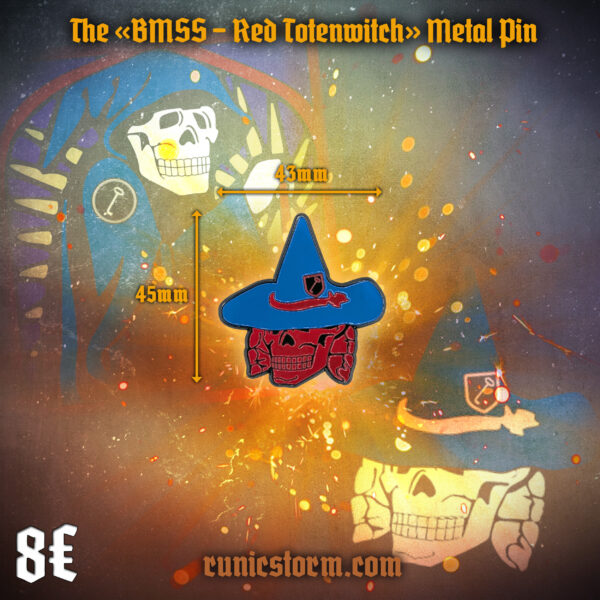 The «BMSS Totenwitch» metal pins - Image 7