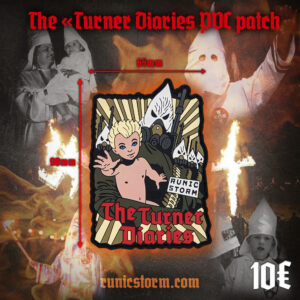 The «Turner Diaries» PVC patch