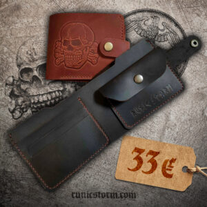 The «Totenkopf» Leather Wallet