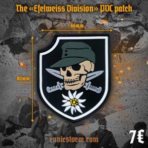 The «Edelweiss Division» PVC patch