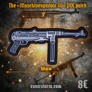 The «Maschinenpistole» PVC patch