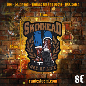 The «Skinhead» PVC patch