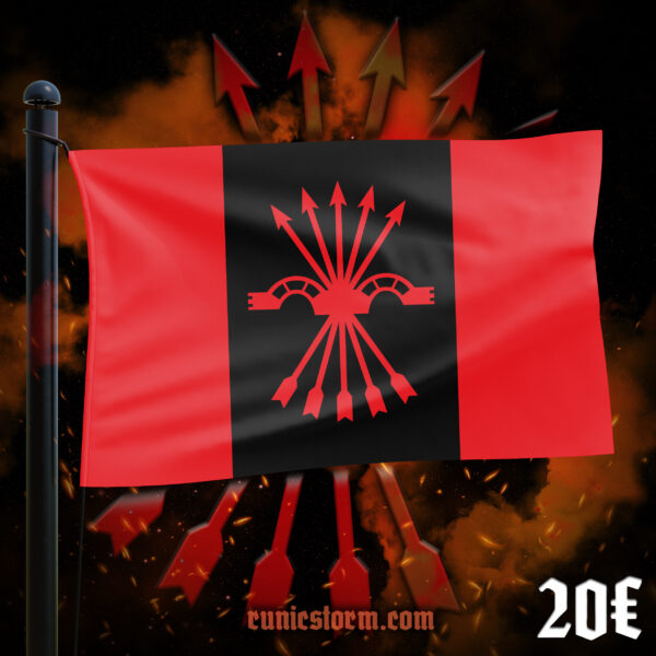 The «Falange Española» Flag