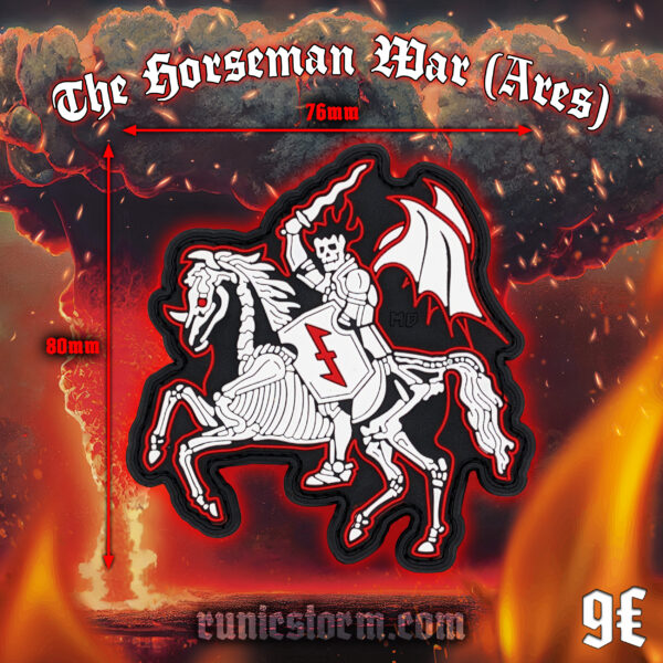 The Four Horsemеn of the Apocalypse PVC patch set - Image 2