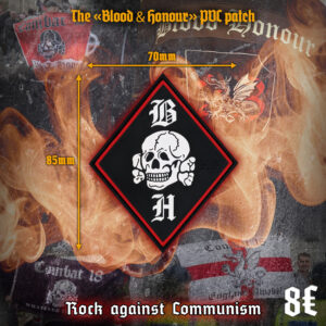 The «Blood & Honour» PVC patch