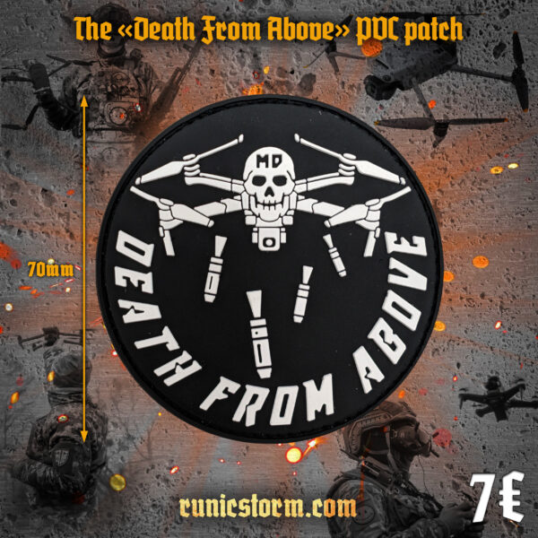 The «Death from Above» PVC patch - Image 2