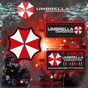 The «Umbrella» series PVC patches