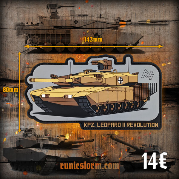 The «KPz. LEOPARD II REVOLUTION» Patch - Image 2