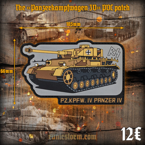 The «Panzer IV» PVC patch - Image 2