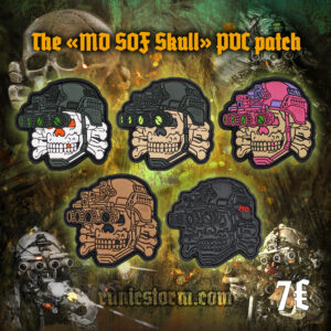 The «MD SOF Skull» PVC patchеs