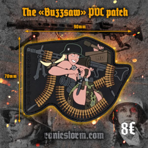The «Buzzsaw» PVC patch