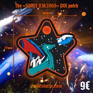 The «Space Vikings» PVC patch
