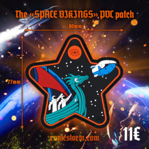 The «Space Vikings» PVC patch