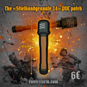 The «Stielhandgranate 24» PVC patch