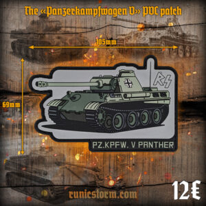 The «Panzer V Panther» PVC patch