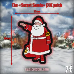 The «Secret Santa» PVC patch
