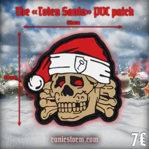 The «Dead Santa» PVC patch