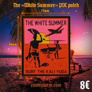 The «The White Summer» PVC patch
