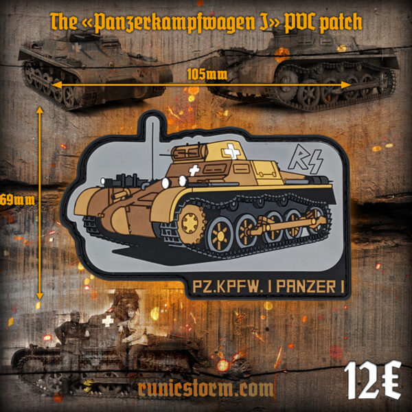 The «Panzer I» PVC patch - Image 2