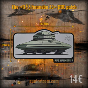 The «Haunebu II» PVC patch