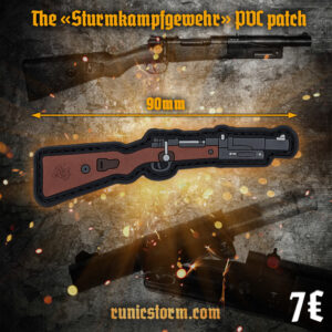 The «Sturmkampfgewehr» PVC patch