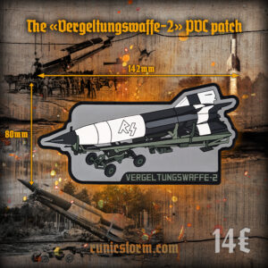 The «Vergeltunswaffe-2» PVC patch