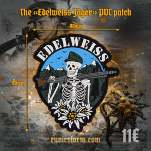 The «Edelweiss Jäger» PVC patch