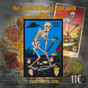 The «Death II (Tarot)» PVC patch