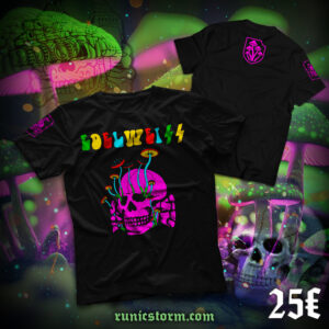 The «Edelweiss - Purple Totenshroom» T-shirt