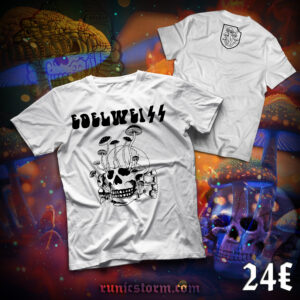 The «Edelweiss - White Totenshroom» T-shirt