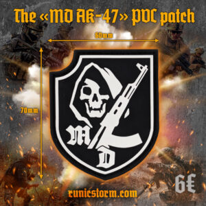 The «MD AK-47» PVC patch