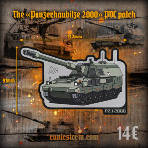 The «Panzerhaubitze 2000» PVC patch