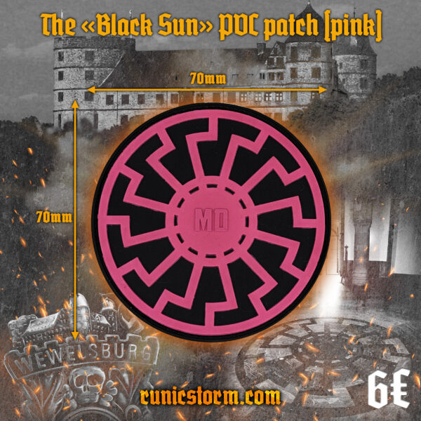 The «Black Sun» PVC patch - Image 4